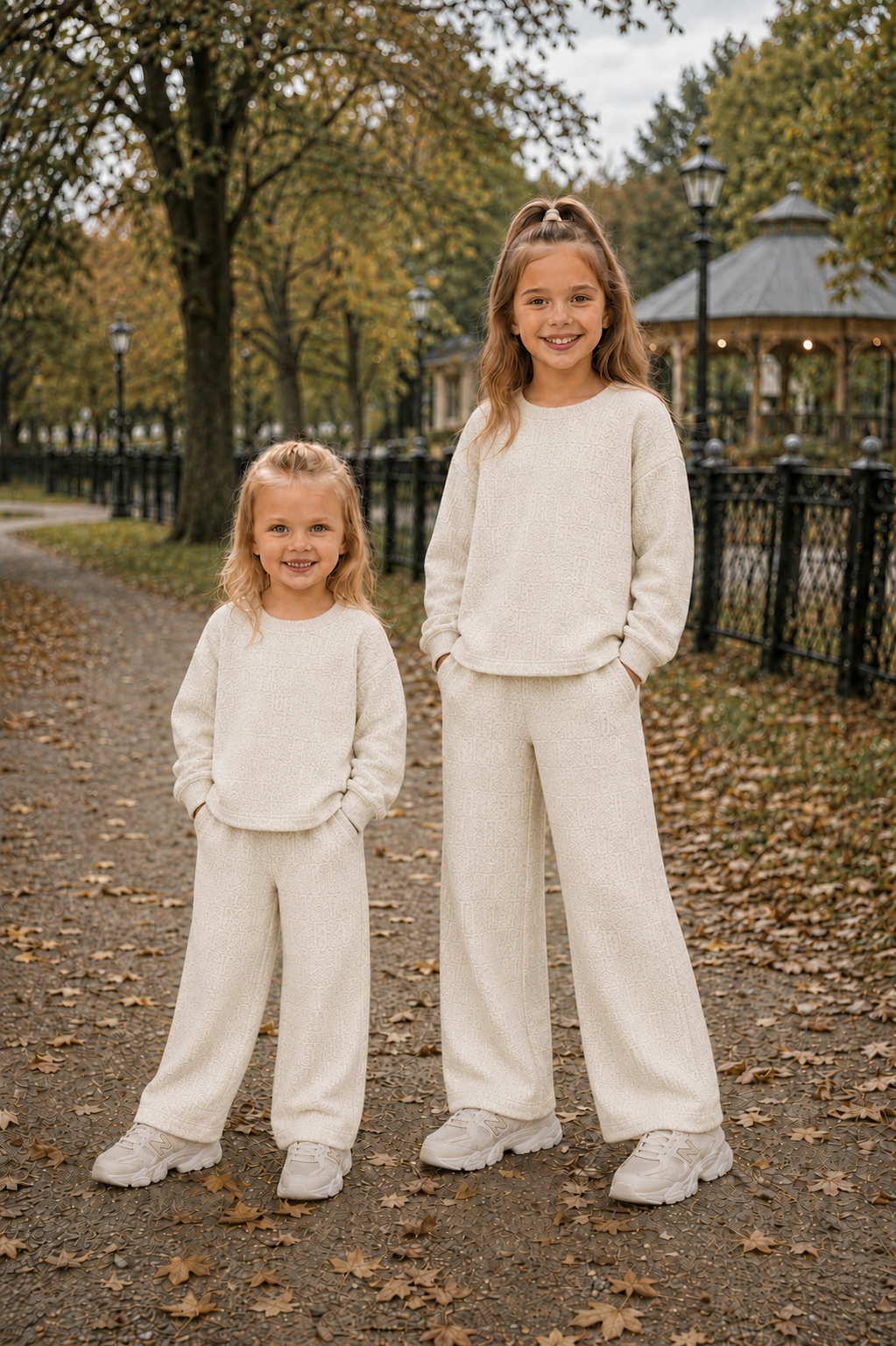 Gestructureerde Set - Sweater & Broek