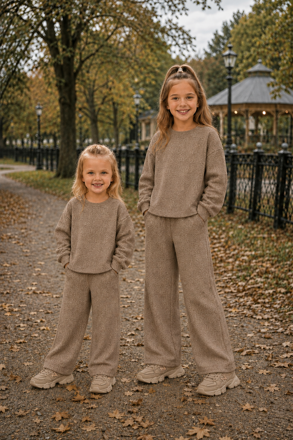 Gestructureerde Set - Sweater & Broek
