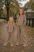Gestructureerde Set - Sweater & Broek