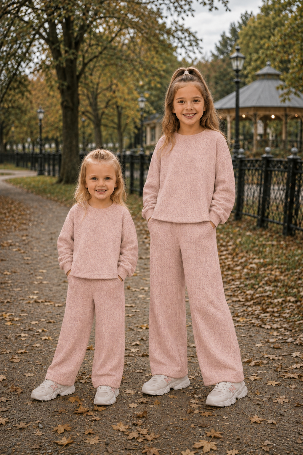 Gestructureerde Set - Sweater & Broek