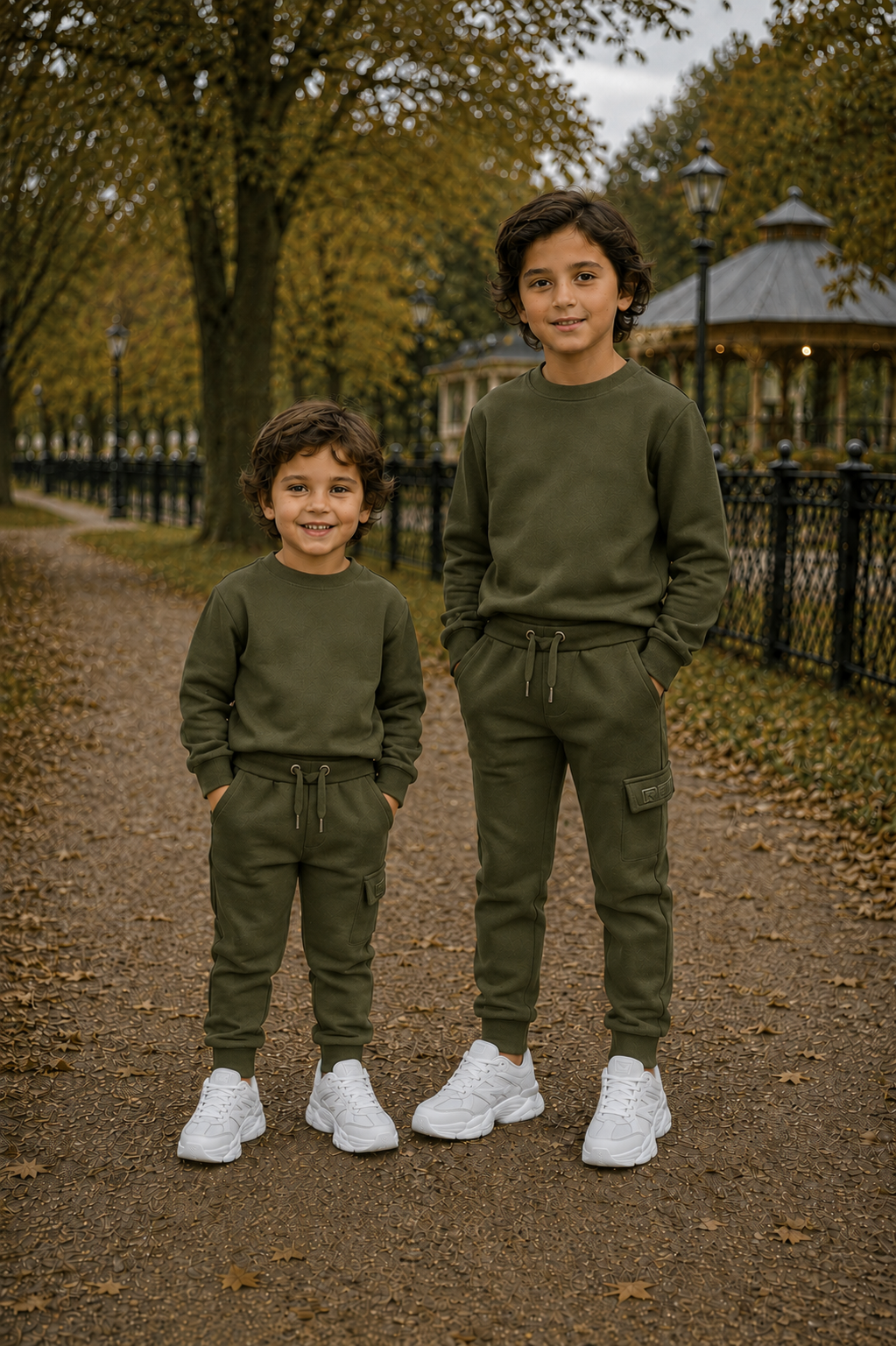 2-Delige Joggingset Jongens | Sweater & Cargo Jogger