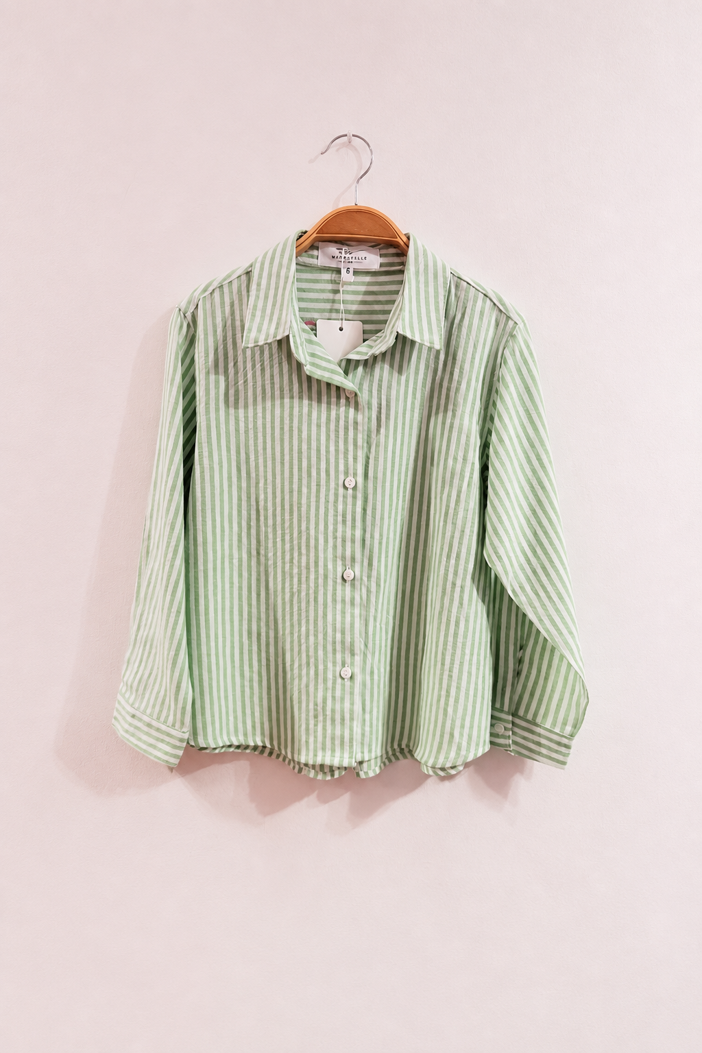 Beach Girl Striped Blouse