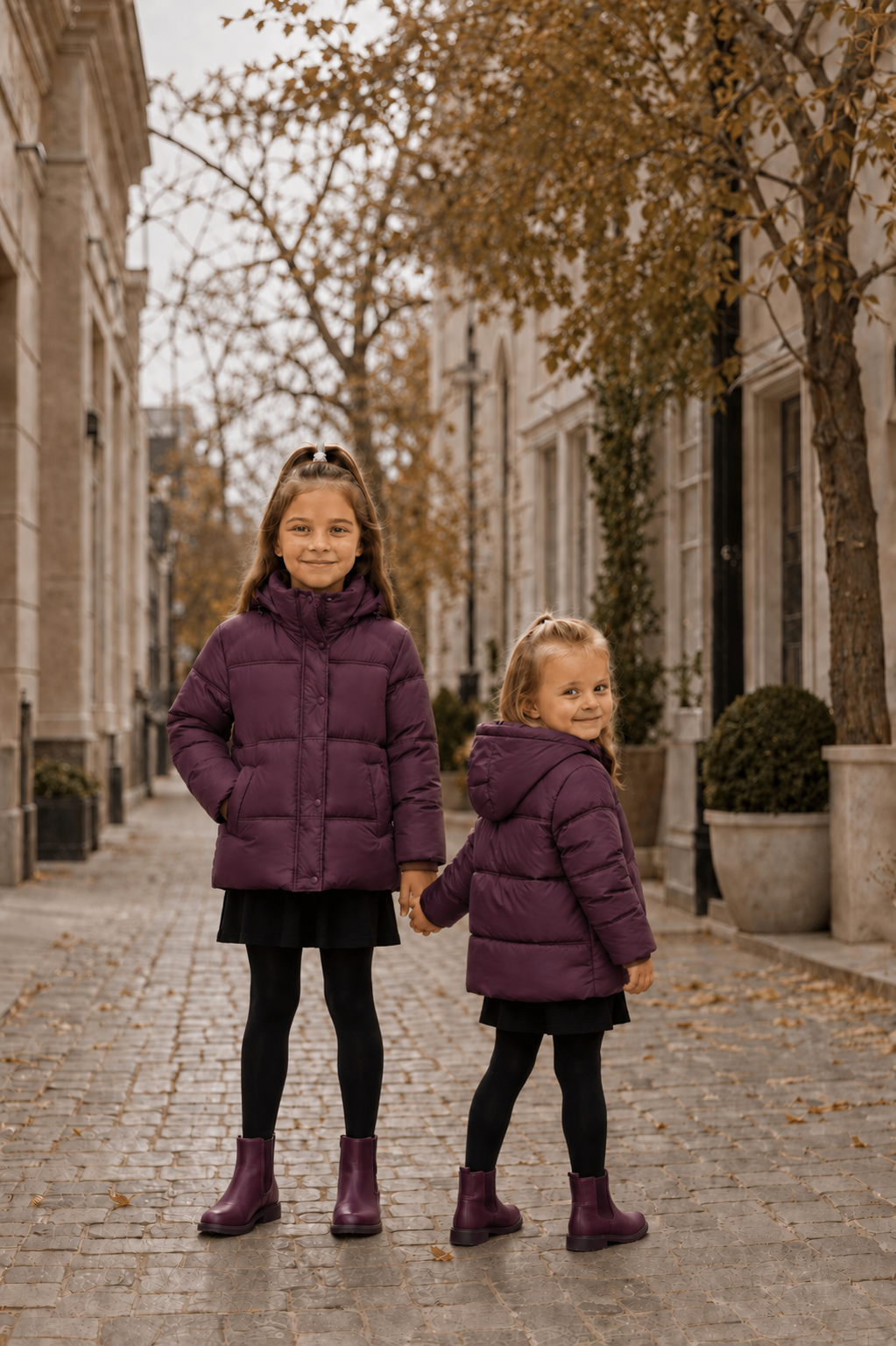 Gewatteerde Winterjas Meisjes | Puffer Jacket